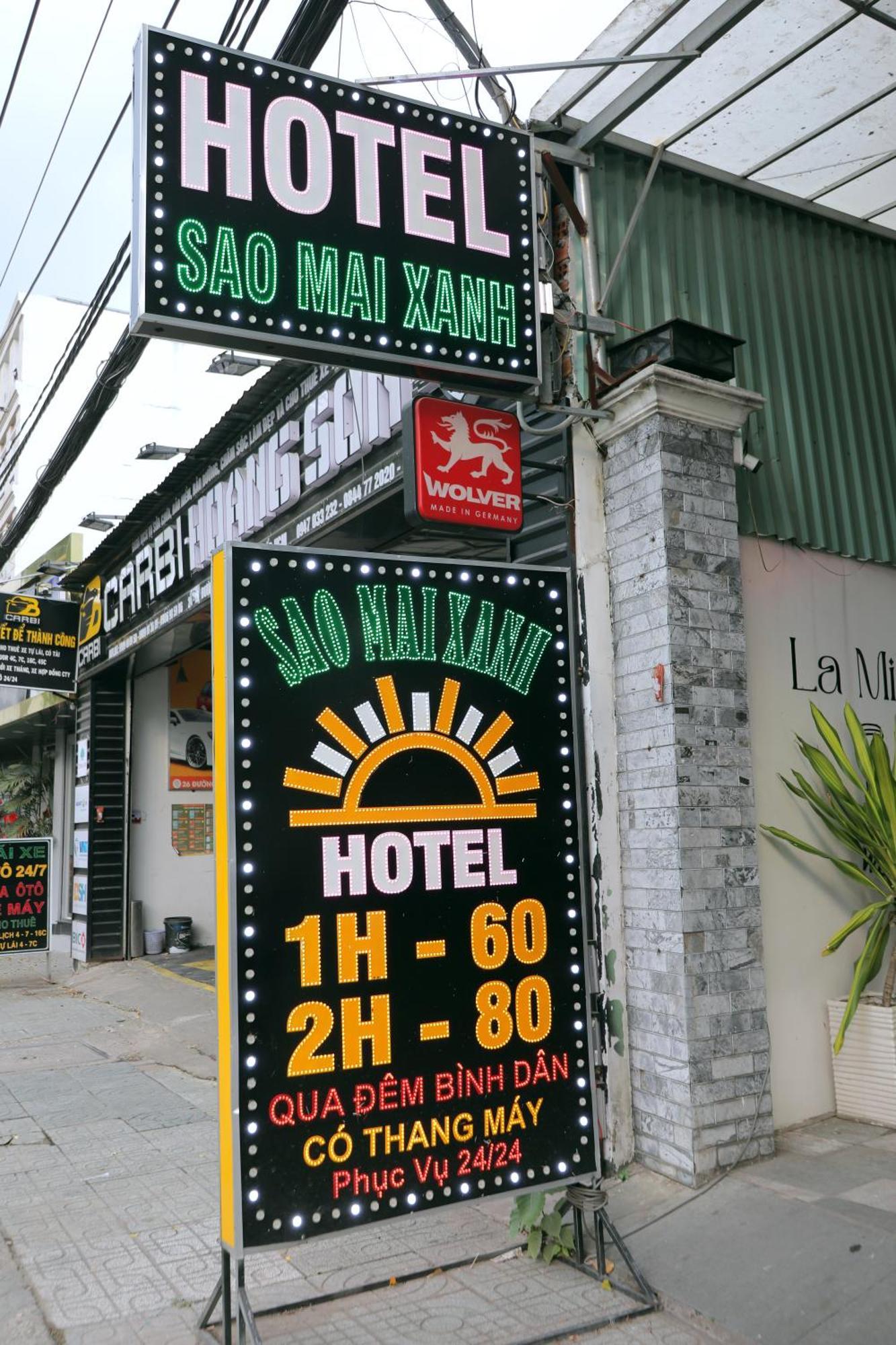 Khach San Sao Mai Xanh - Sao Mai Xanh Hotel ホーチミン市 エクステリア 写真